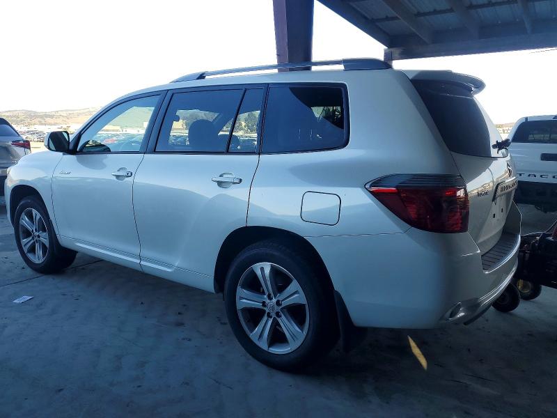 Photo 2 from auction – 2008 TOYOTA HIGHLANDER with VIN JTEDS43A982018953