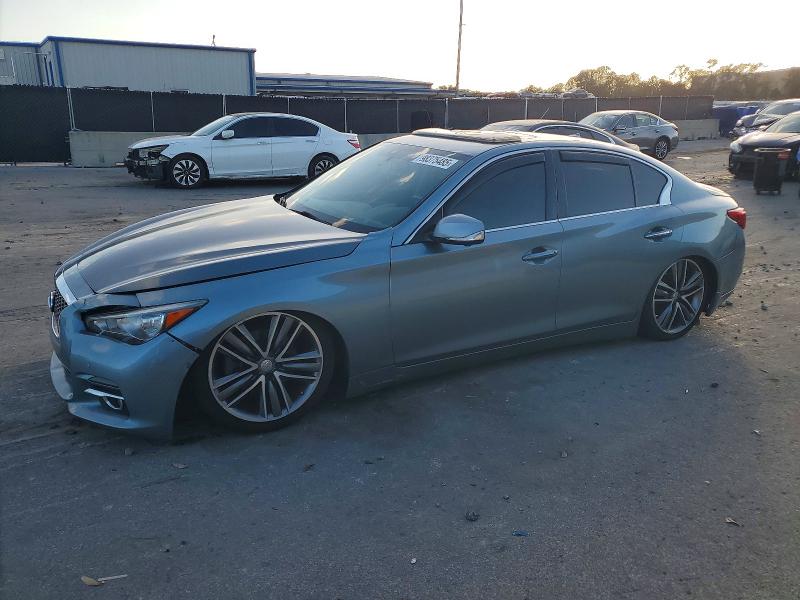 Photo 1 from auction – 2014 INFINITI Q50 BASE with VIN JN1BV7AR3EM696582