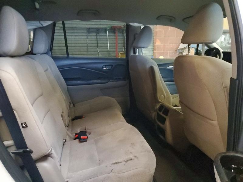 Photo 11 from auction – 2017 HONDA PILOT LX with VIN 5FNYF5H16HB000920