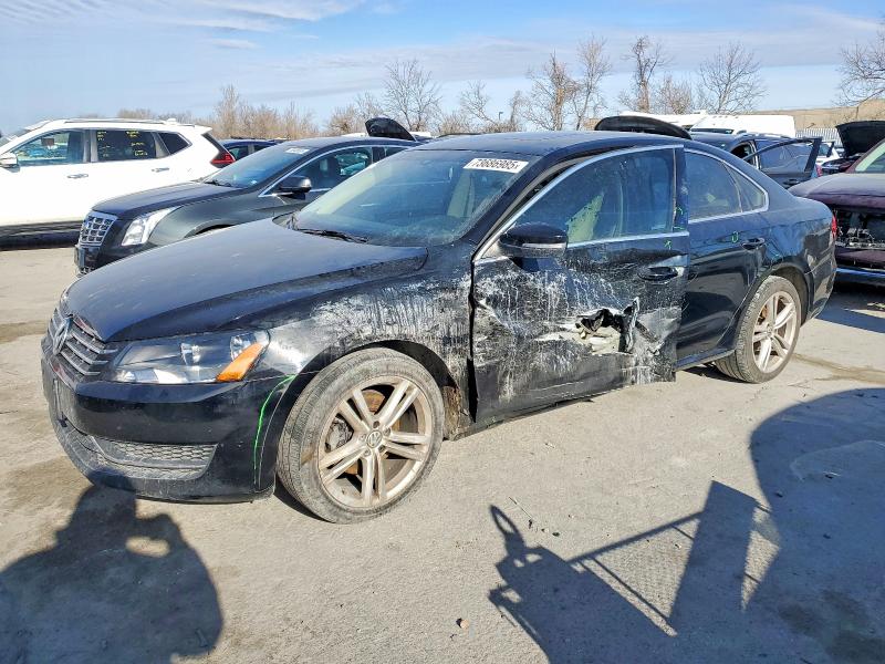 VOLKSWAGEN PASSAT SE 2015 with VIN 1VWBV7A31FC007054 - Photo from auction