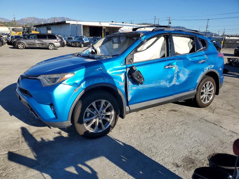 TOYOTA RAV4 HV LI 2017 with VIN JTMDJREVXHD077390 - Photo from auction