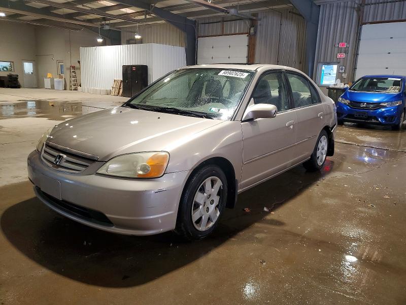Photo 1 from auction – 2002 HONDA CIVIC EX with VIN 2HGES26702H520277