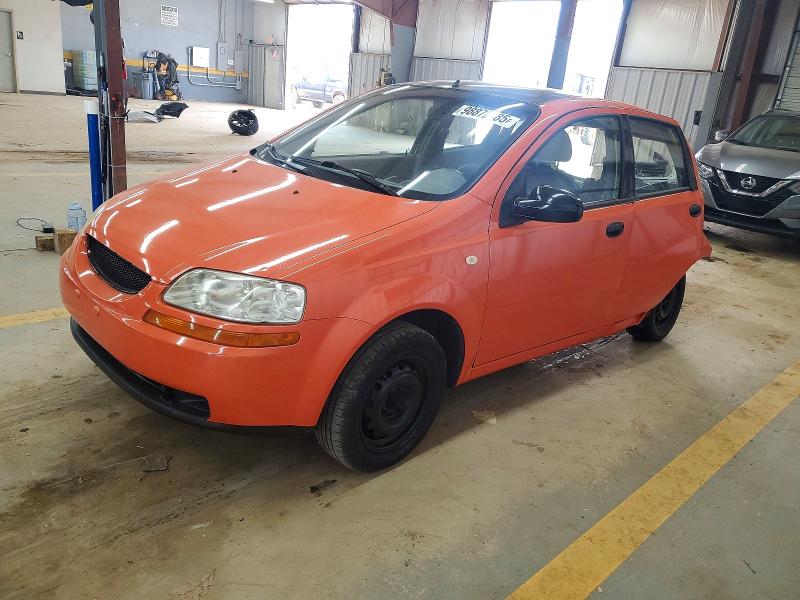 CHEVROLET AVEO BASE 2005 with VIN KL1TD62625B399356 - Photo from auction