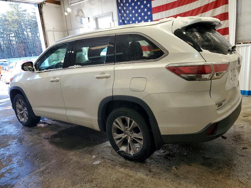 Photo 2 from auction – 2014 TOYOTA HIGHLANDER with VIN 5TDJKRFH3ES015788