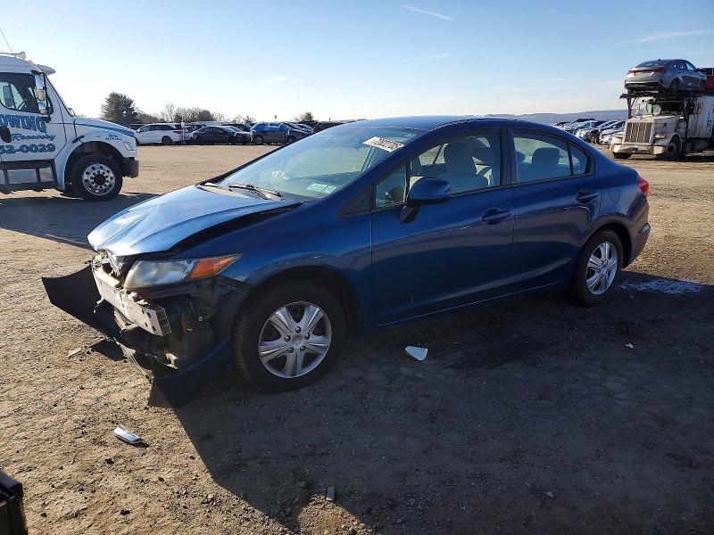 HONDA CIVIC LX 2012 with VIN 19XFB2F50CE333362 - Photo from auction