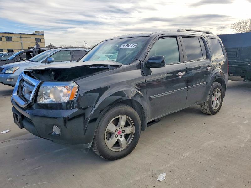 HONDA PILOT EXL 2009 with VIN 5FNYF48559B007372 - Photo from auction
