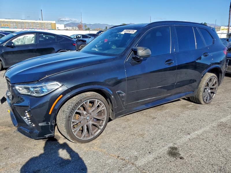 BMW X5 M 2021 with VIN 5YMJU0C00M9F45728 - Photo from auction