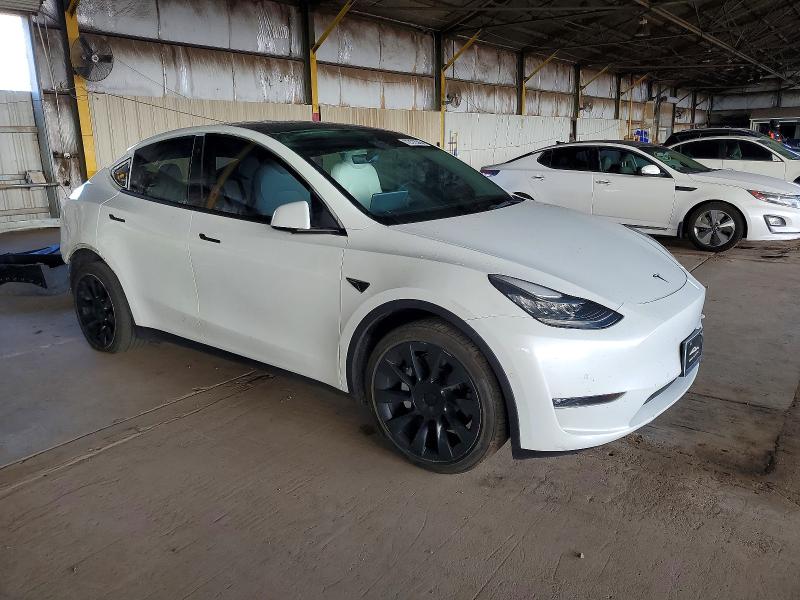 Photo 4 from auction – 2021 TESLA MODEL Y with VIN 5YJYGDEE2MF187596