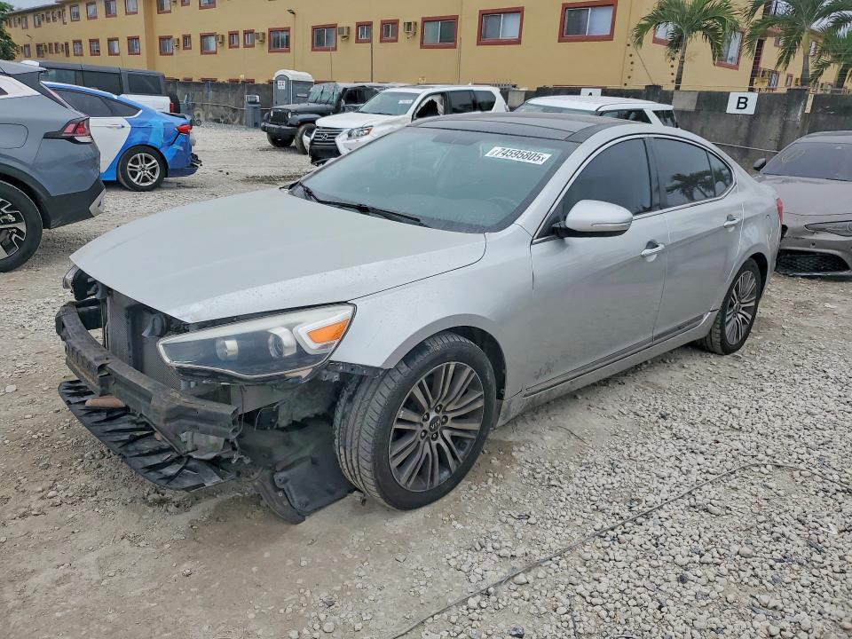 KIA CADENZA 2016 with VIN KNALN4D73G5207392 - Photo from auction