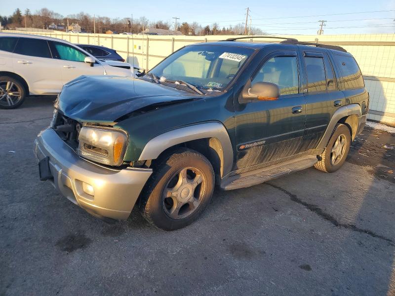 CHEVROLET TRAILBLAZE 2002 with VIN 1GNDT13S722520884 - Photo from auction