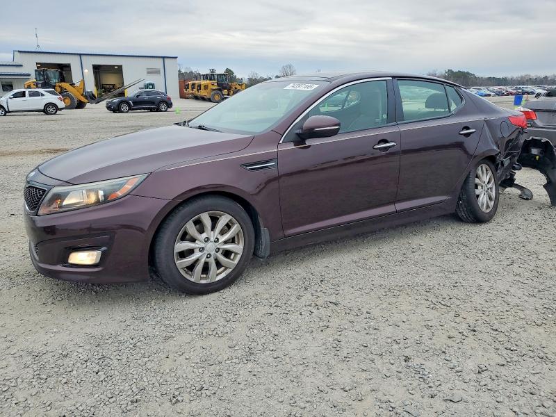 KIA OPTIMA 2015 with VIN 5XXGN4A79FG395743 - Photo from auction