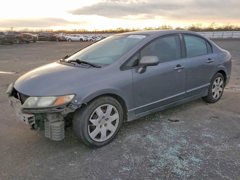HONDA CIVIC LX 2010 with VIN 19XFA1F50AE037879 - Photo from auction