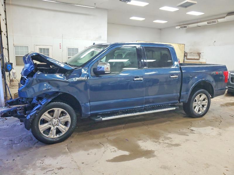 FORD F150 SUPER 2018 с VIN 1FTEW1E54JFB69323 - Снимка от търг