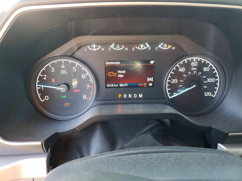 Photo 9 from auction – 2021 FORD F150 with VIN 1FTMF1C57MKE17347