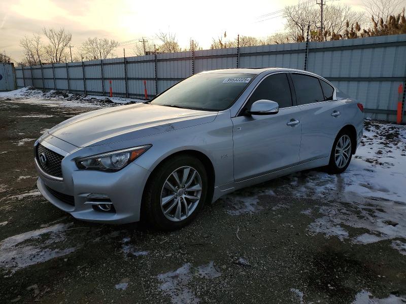 INFINITY Q50 2017 with VIN JN1EV7AR4HM835247 - Photo from auction