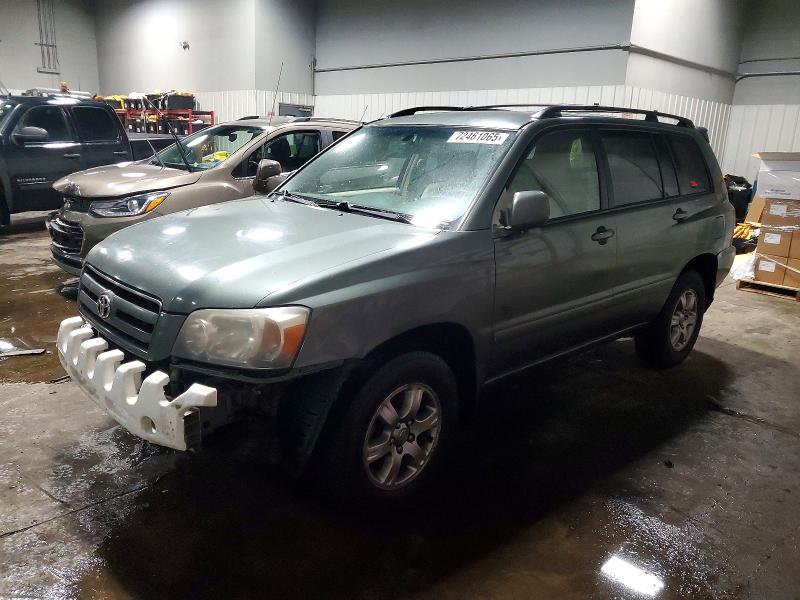 TOYOTA HIGHLANDER 2006 with VIN JTEGP21A260094108 - Photo from auction