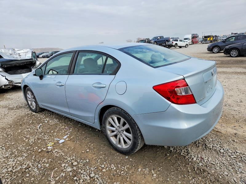 Photo 2 from auction – 2012 HONDA CIVIC with VIN 19XFB2F86CE038177