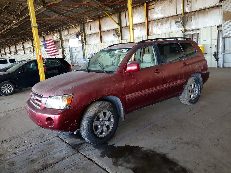 TOYOTA HIGHLANDER 2004 with VIN JTEDP21A640029861 - Photo from auction