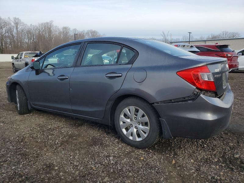 Photo 2 from auction – 2012 HONDA CIVIC LX with VIN 19XFB2F54CE371631
