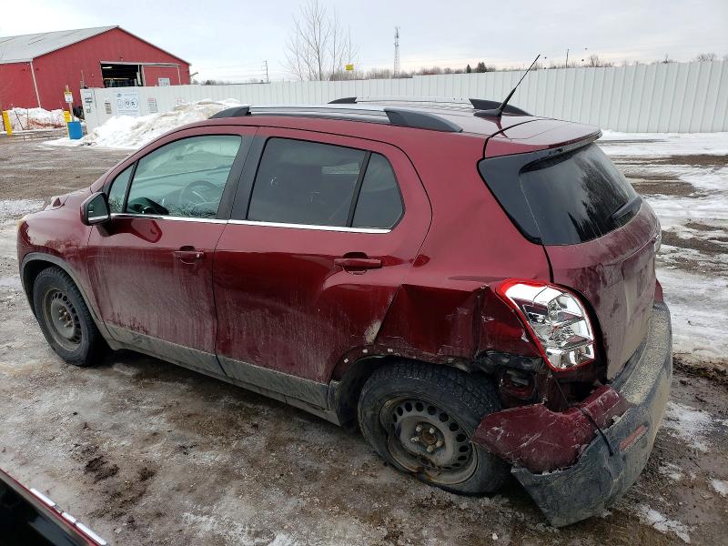 Photo 2 from auction – 2014 CHEVROLET TRAX 2LT with VIN 3GNCJMEB5EL173459