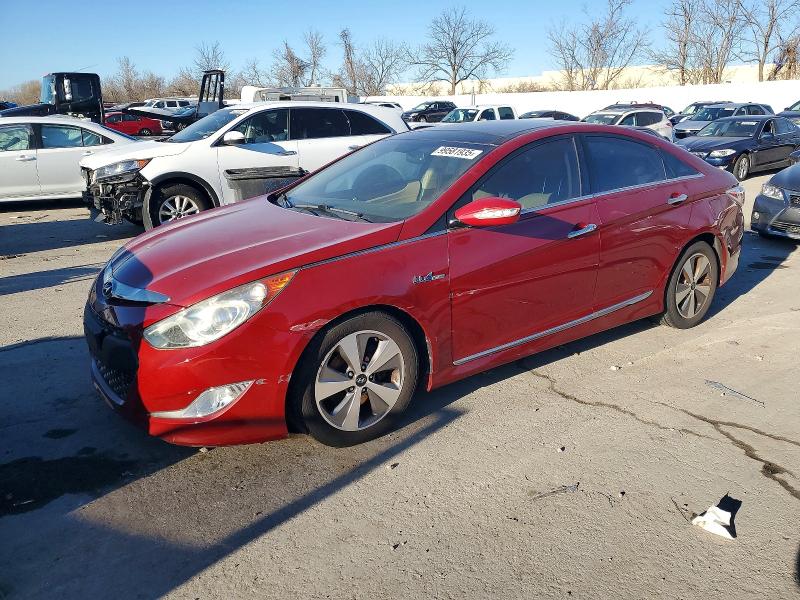 HYUNDAI SONATA HYB 2012 with VIN KMHEC4A40CA031636 - Photo from auction
