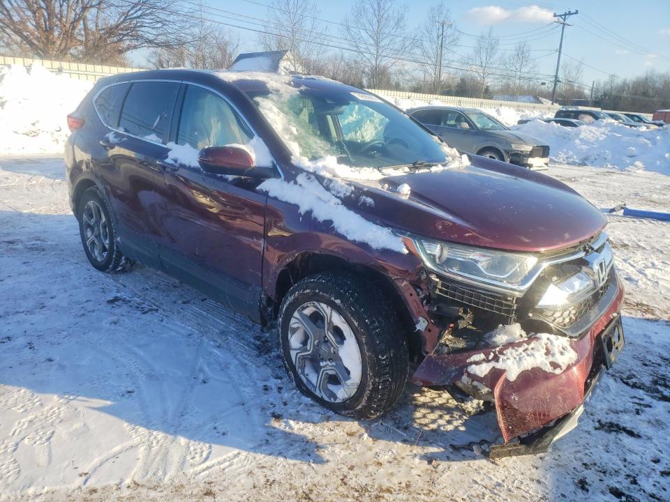 Photo 4 from auction – 2018 HONDA CR-V EX with VIN 7FARW2H55JE049736