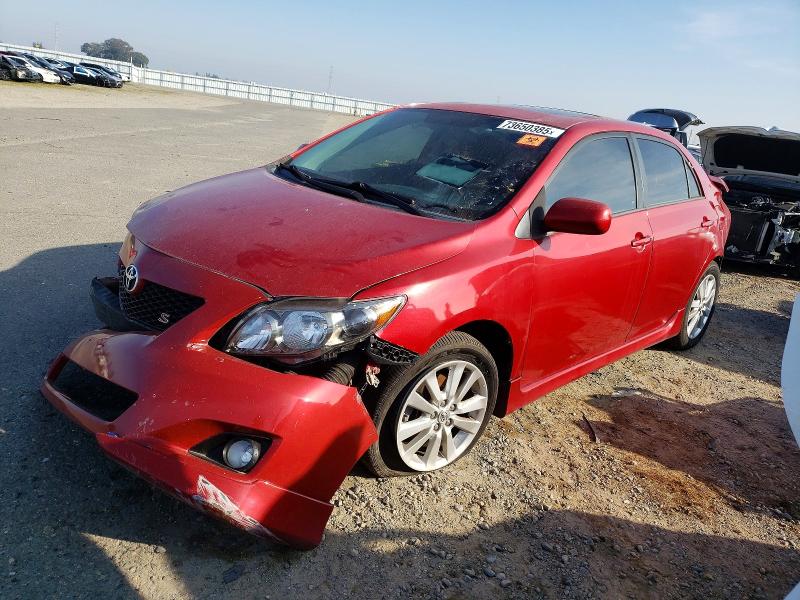 TOYOTA COROLLA BA 2010 with VIN 2T1BU4EEXAC500814 - Photo from auction