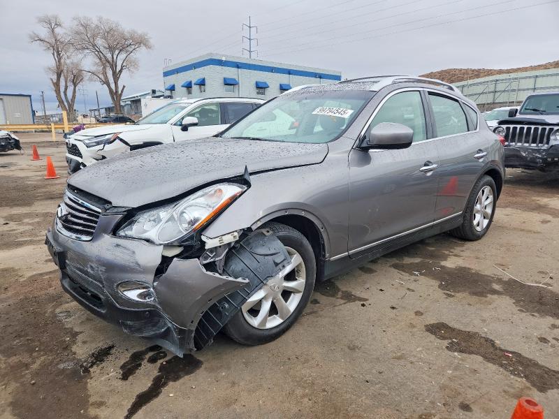 INFINITI EX35 BASE 2010 with VIN JN1AJ0HR9AM758002 - Photo from auction