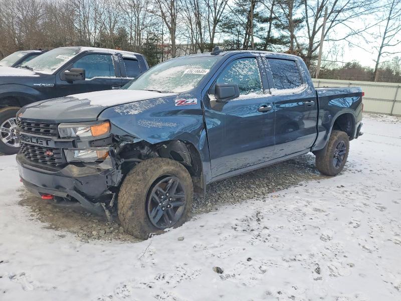 CHEVROLET SILVERADO 2021 with VIN 1GCPYCEH7MZ263692 - Photo from auction
