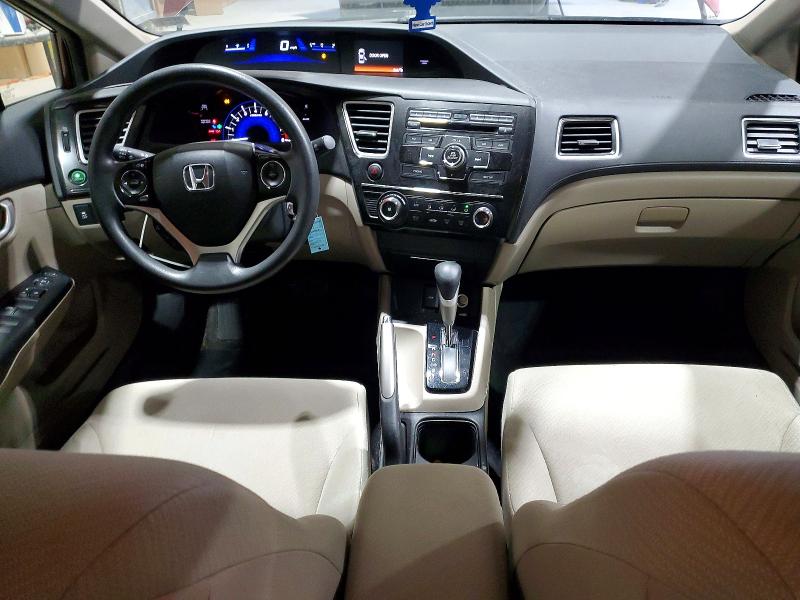 Photo 8 from auction – 2013 HONDA CIVIC LX with VIN 2HGFB2F57DH586248