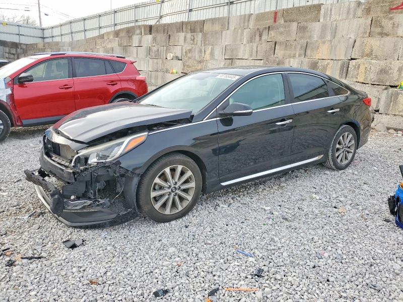 HYUNDAI SONATA 2016 with VIN 5NPE34AF9GH336377 - Photo from auction