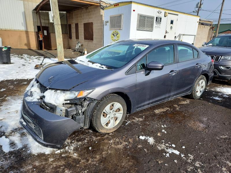 Photo 1 from auction – 2014 HONDA CIVIC LX with VIN 2HGFB2F58EH557083