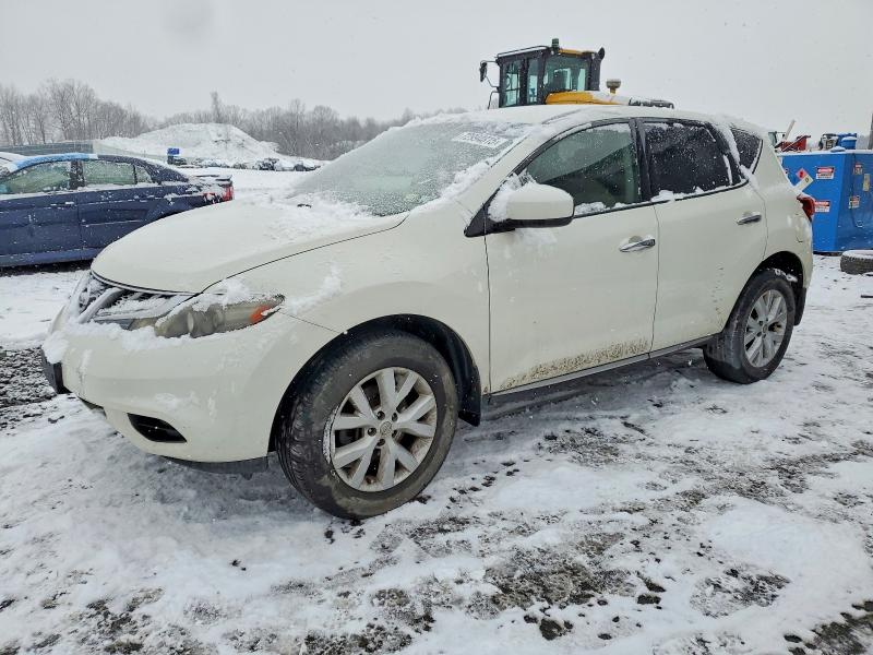NISSAN MURANO S 2011 with VIN JN8AZ1MW3BW151238 - Photo from auction