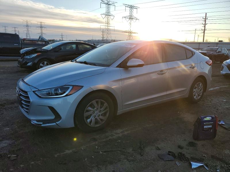 HYUNDAI ELANTRA SE 2017 with VIN KMHD74LF3HU342529 - Photo from auction