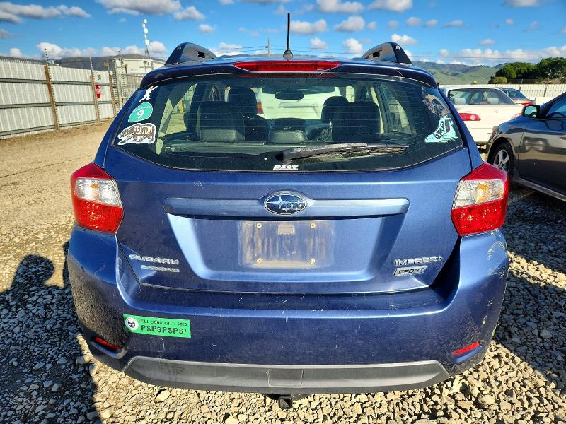 Photo 6 from auction – 2012 SUBARU IMPREZA SP with VIN JF1GPAR67CH243078