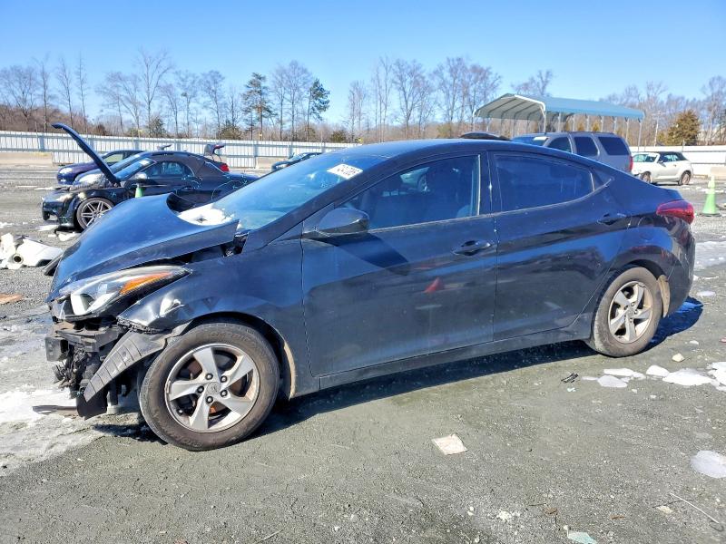 HYUNDAI ELANTRA 2014 with VIN 5NPDH4AEXEH531941 - Photo from auction