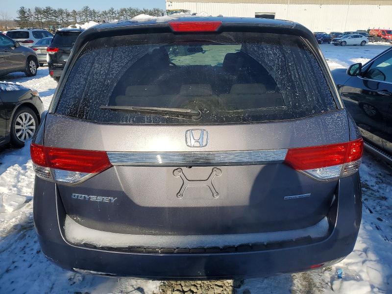 Photo 6 from auction – 2016 HONDA ODYSSEY SE with VIN 5FNRL5H33GB083669