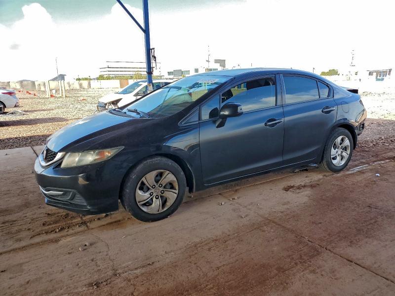 HONDA CIVIC LX 2013 with VIN 2HGFB2F56DH512500 - Photo from auction