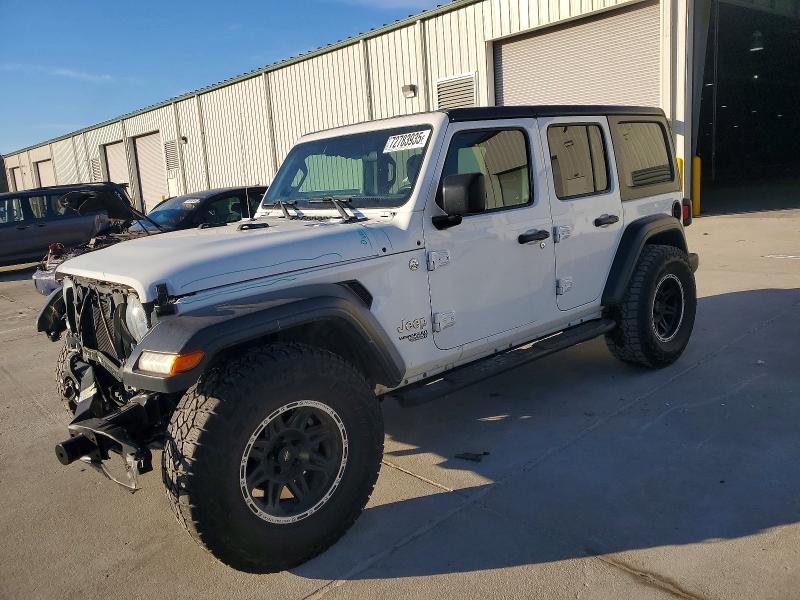 JEEP WRANGLER U 2018 with VIN 1C4HJXDG2JW256350 - Photo from auction