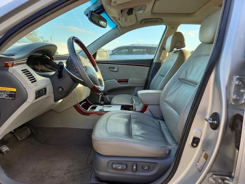 Photo 7 from auction – 2008 HYUNDAI AZERA SE with VIN KMHFC46FX8A293296