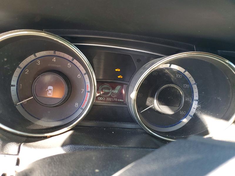 Photo 9 from auction – 2012 HYUNDAI SONATA SE with VIN 5NPEC4AC9CH489518