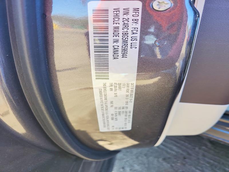 Photo 14 from auction – 2021 CHRYSLER PACIFICA with VIN 2C4RC1BG5MR596944