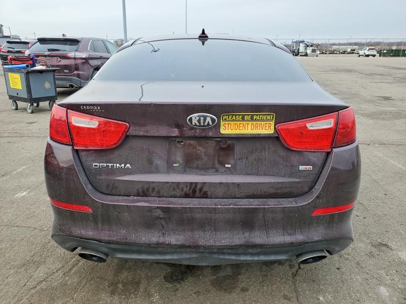 Photo 6 from auction – 2014 KIA OPTIMA LX with VIN 5XXGM4A71EG277705