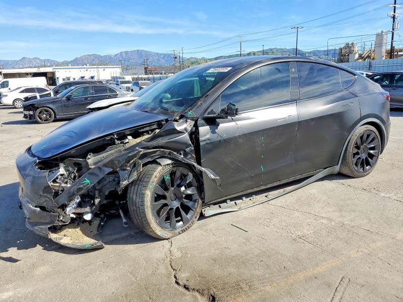 TESLA MODEL Y 2021 with VIN 5YJYGDEE8MF097630 - Photo from auction