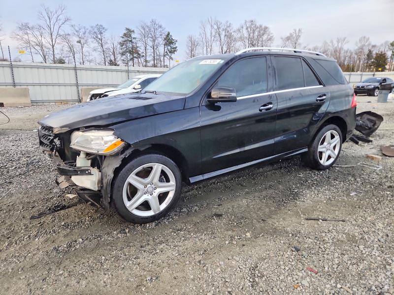 MERCEDES-BENZ ML 350 2014 with VIN 4JGDA5JB2EA391807 - Photo from auction