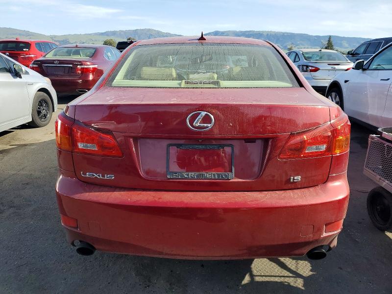 Photo 6 from auction – 2007 LEXUS IS 250 with VIN JTHBK262472053949