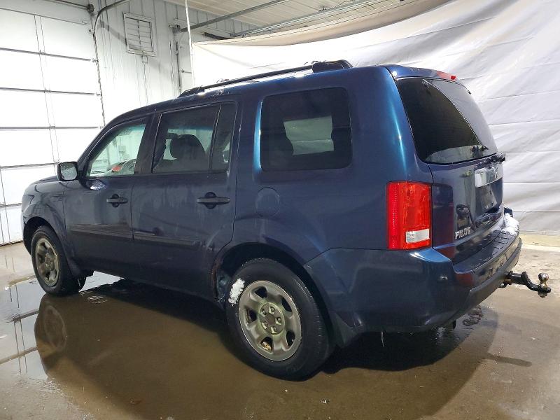 Photo 2 from auction – 2010 HONDA PILOT LX with VIN 5FNYF4H29AB019034