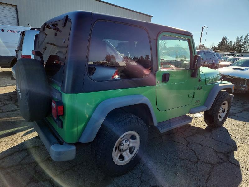 Photo 3 from auction – 2005 JEEP WRANGLER X with VIN 1J4FA39S05P363842
