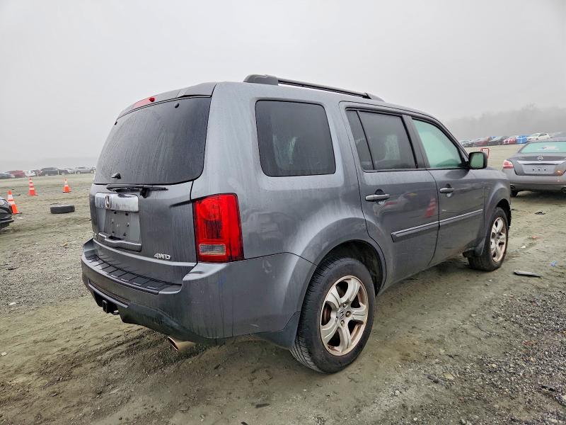 Photo 3 from auction – 2013 HONDA PILOT EXL with VIN 5FNYF4H59DB050282