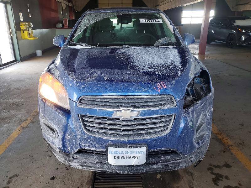 Photo 5 from auction – 2015 CHEVROLET TRAX with VIN KL7CJPSB3FB092667